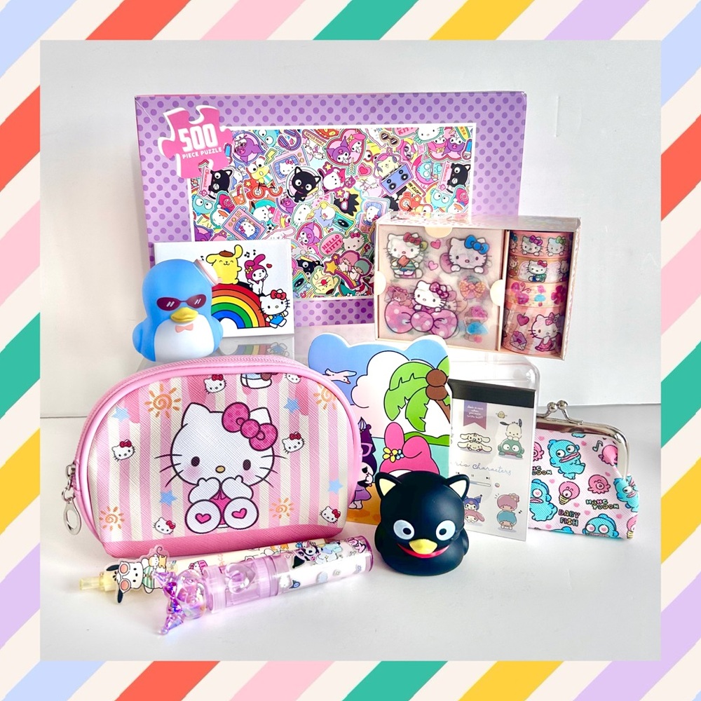💝(HK345) Hello Kitty & Friends 11-Piece Variety Fun Bundle!